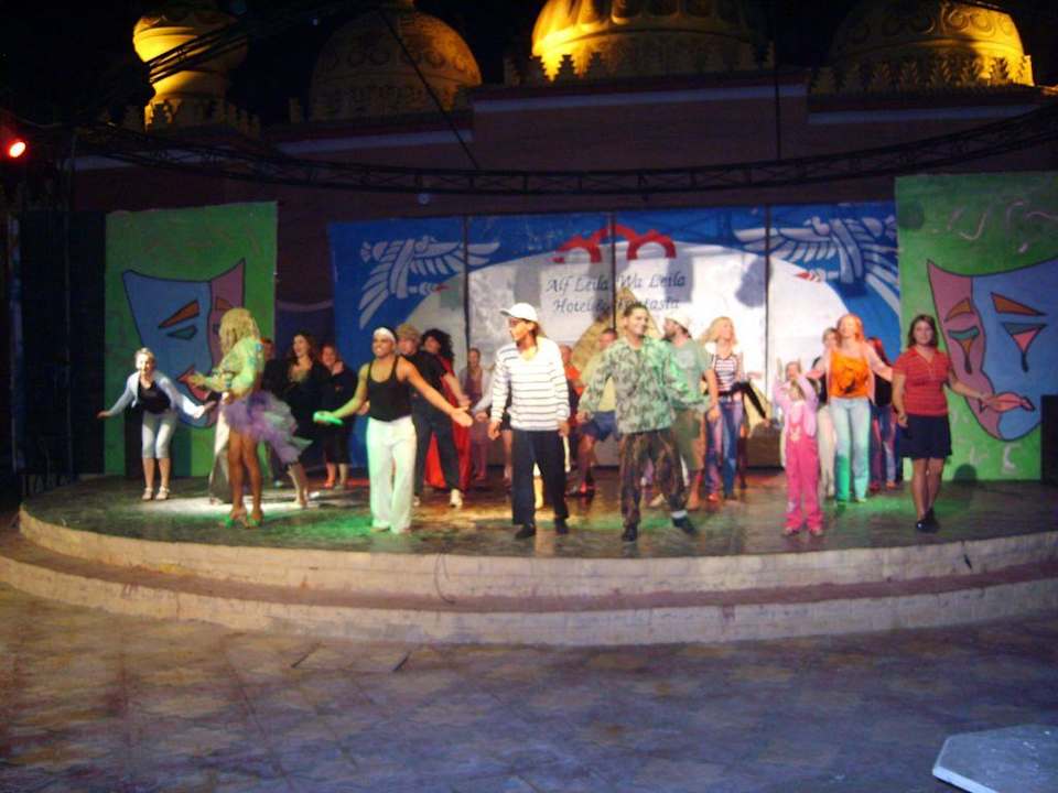 Abendanimation Pickalbatros Alf Leila Wa Leila Resort - Neverland Hurghada