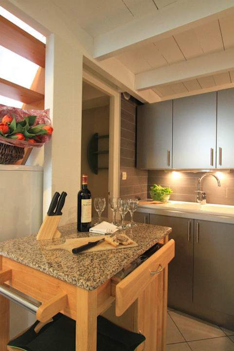 Partie cuisine entièrement équipé Apartments Le Clos des Sternes