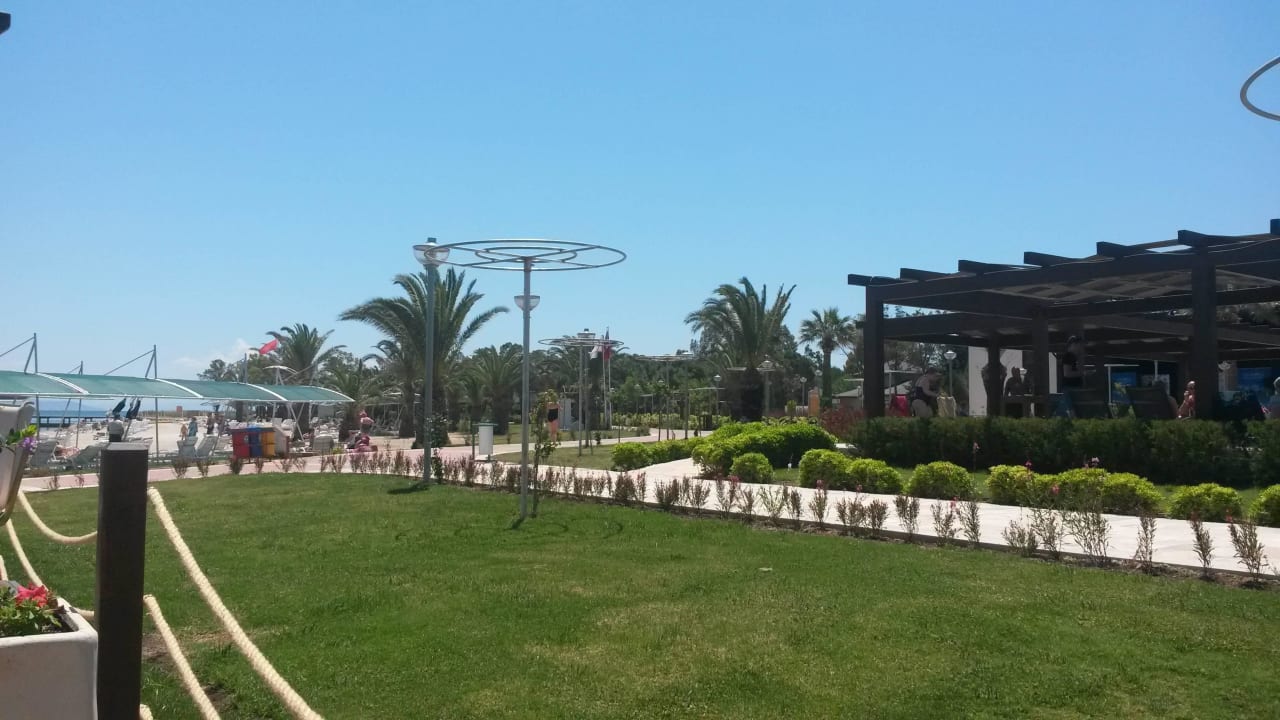 Von der Beachbar aus Venosa Beach Resort & Spa