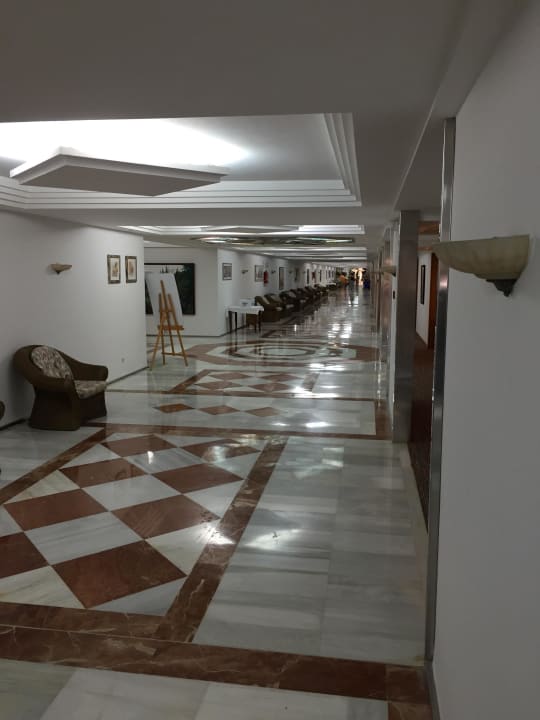Hotelflur beim Spabereich Hotel Mariant Park