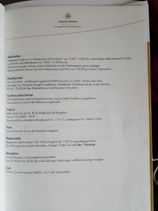 Sonstiges Seehotel Fährhaus