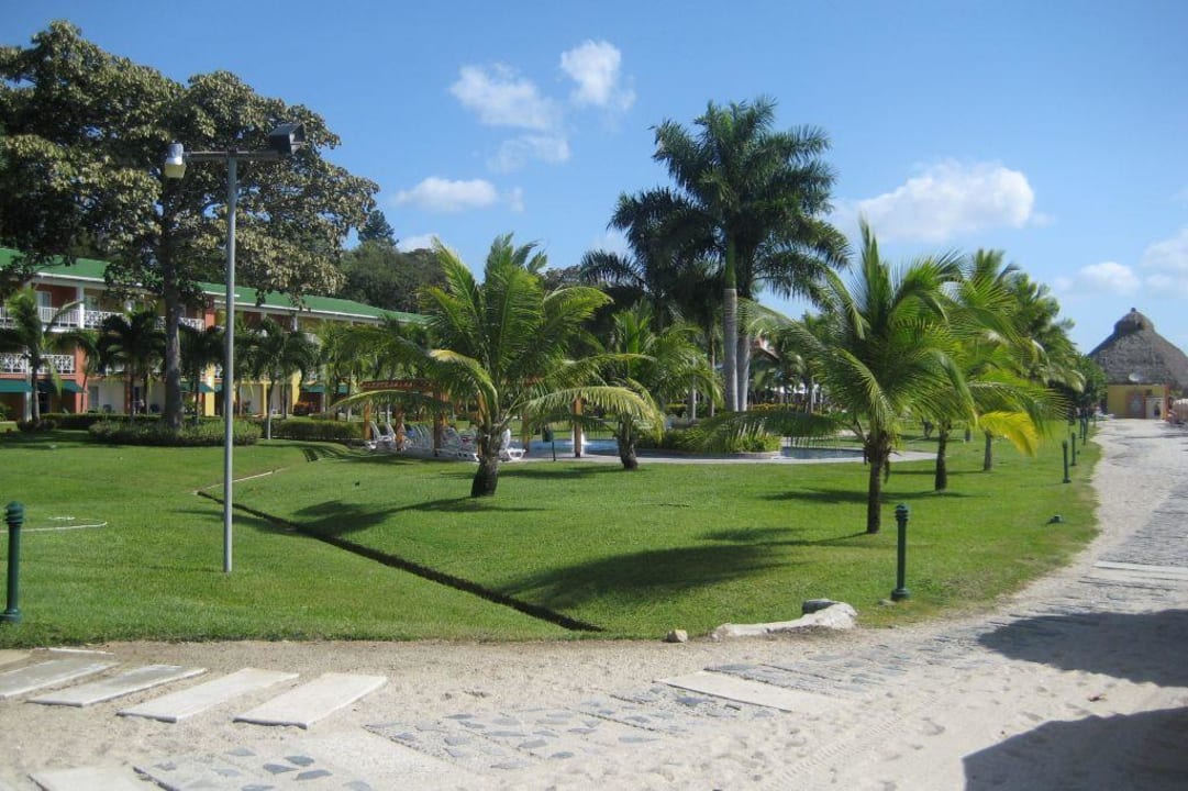 Garten bei Strand im 'Royal Decameron' Grand Decameron Panama, A Trademark All Inclusive Resort