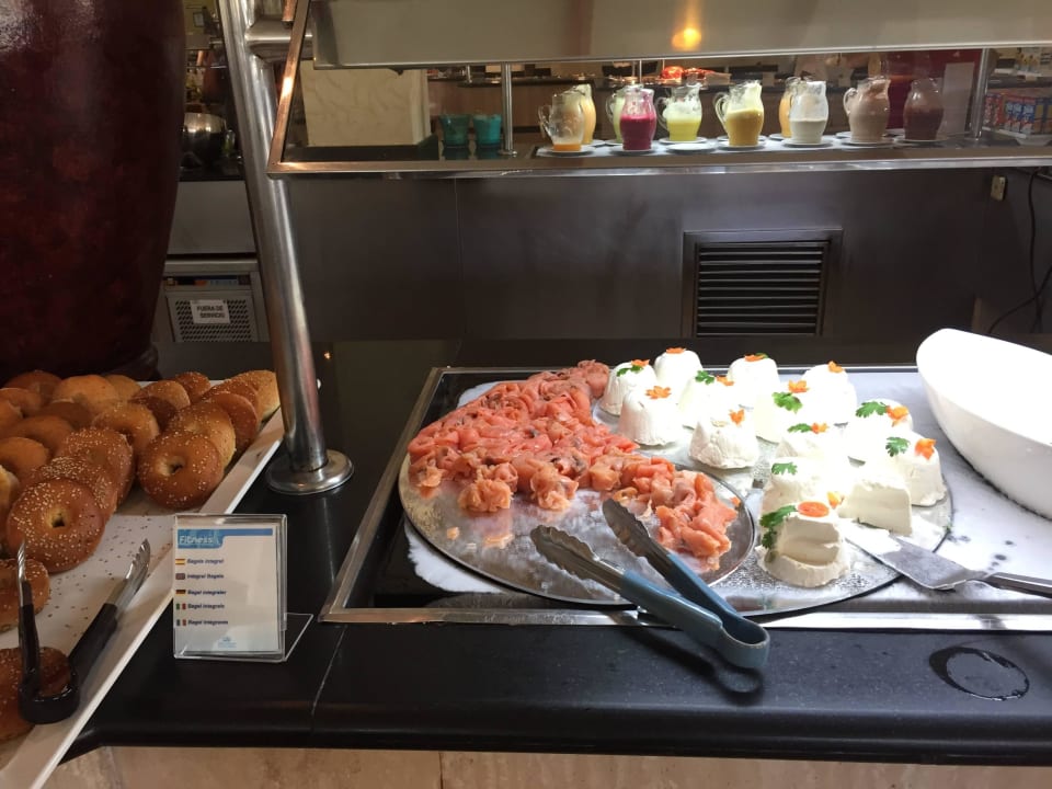 Geräucherten Lachs zum Frühstück Grand Palladium Kantenah Resort & Spa