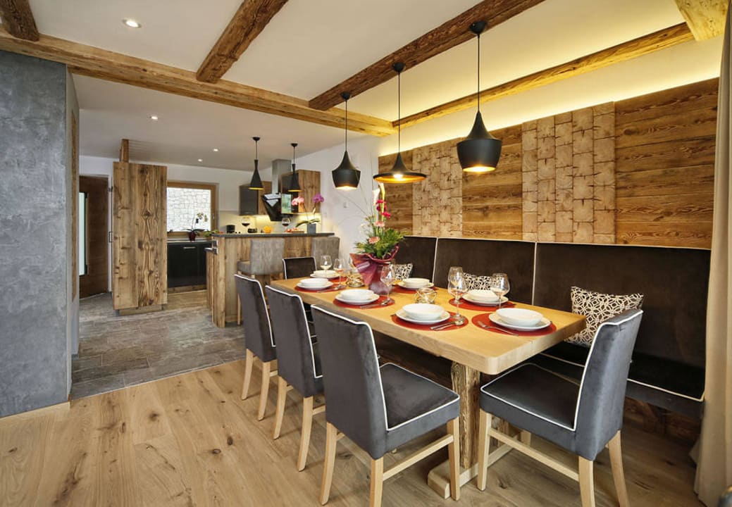 Essbereich Apartments Obereggerhof