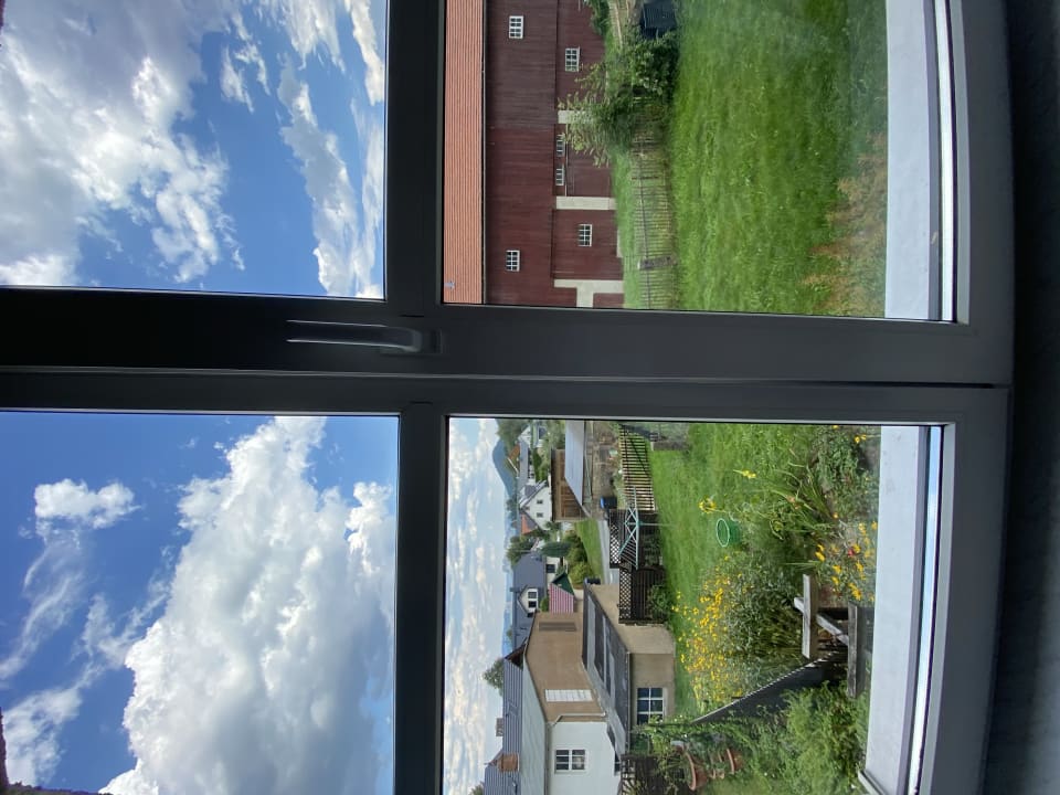 Ausblick Hotel Erblehngericht Papstdorf