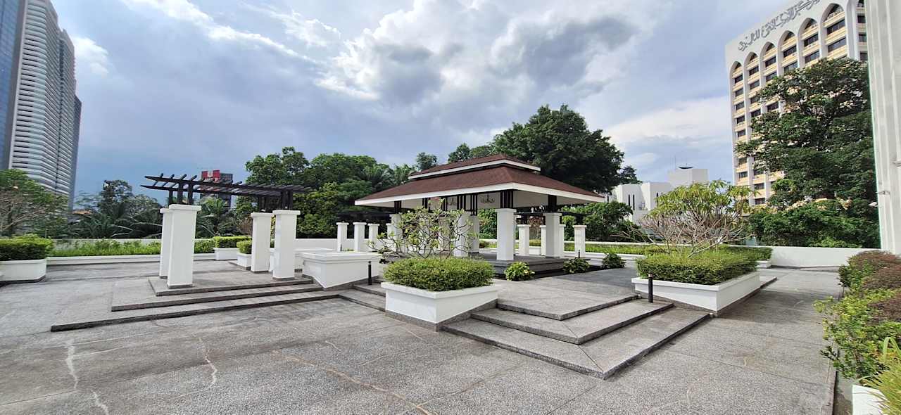 Gartenanlage Hotel The Majestic