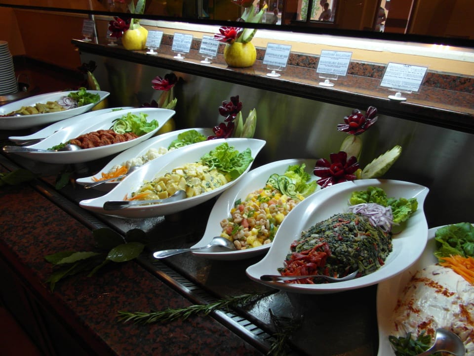 Viel Auswahl im Restaurant Club Grand Aqua