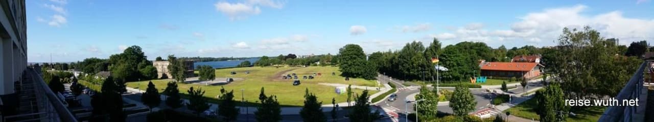 Die Aussicht, unbezahlbar :-) ATLANTIC Hotel Wilhelmshaven