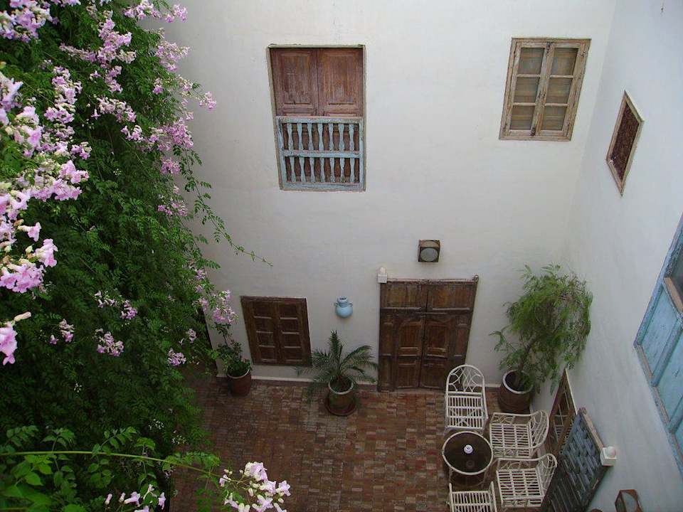 Innenhof Hotel Riad le Coq Fou