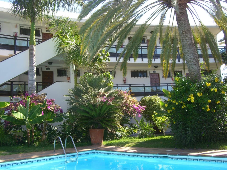 Rückansicht Hotel Taboga