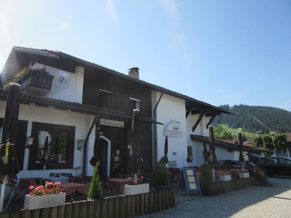 Außenansicht Alpchalet Schwanstein
