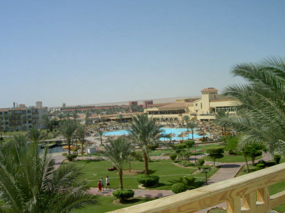 Sicht aus dem Zimmer Pickalbatros Dana Beach Resort - Hurghada