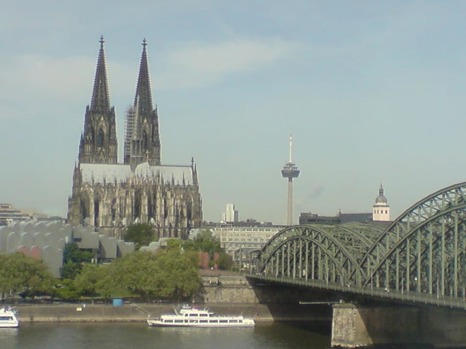 Ausblick aus der Clubetage Hyatt Regency Köln