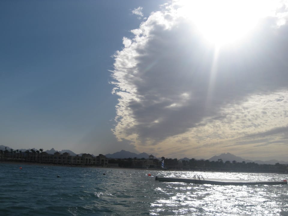 Blick vom Steg auf Makadi Bay Cleopatra Luxury Resort Makadi Bay