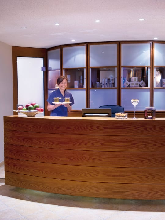 Puria Spa Rezeption A-ROSA Gothisches Haus Wernigerode