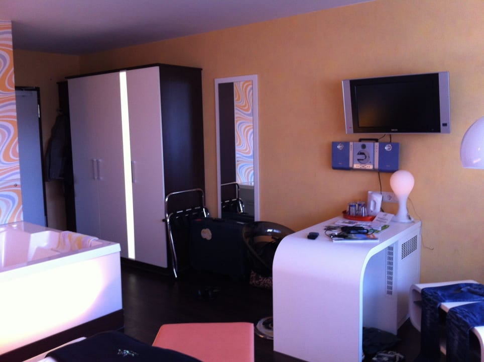 Zimmer Hotel garni Retro Design