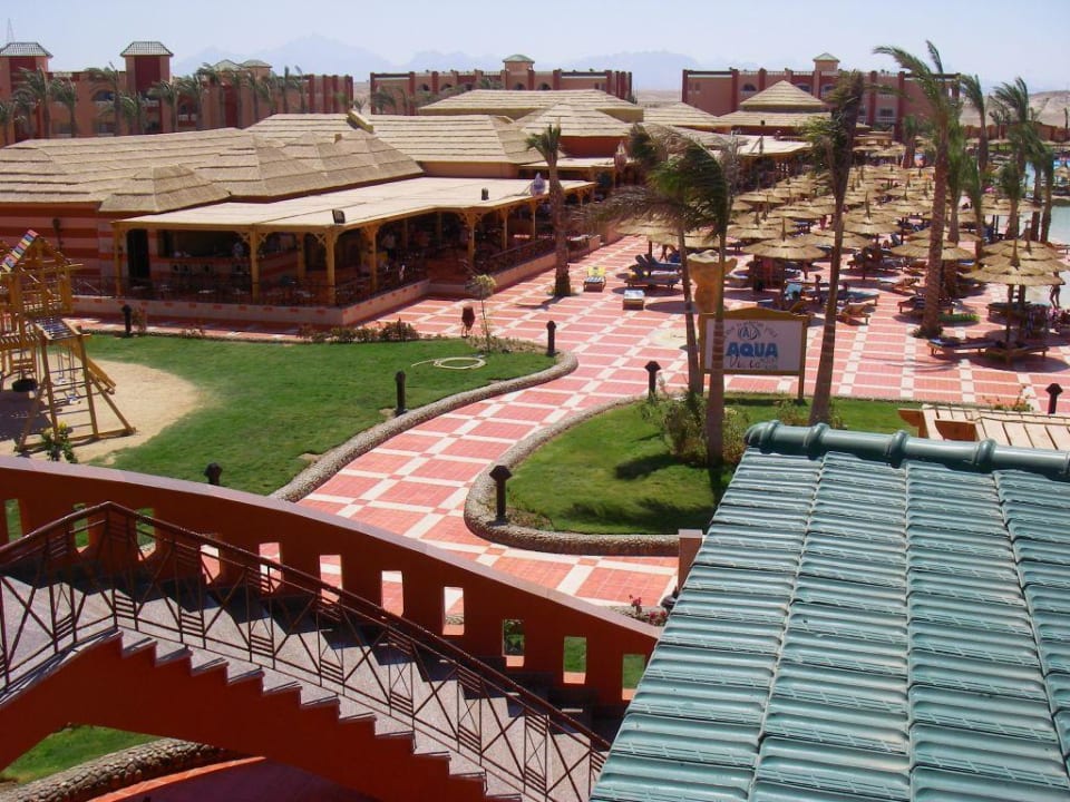 Ausblick auf das Restaurants Pickalbatros Aqua Vista Resort - Hurghada