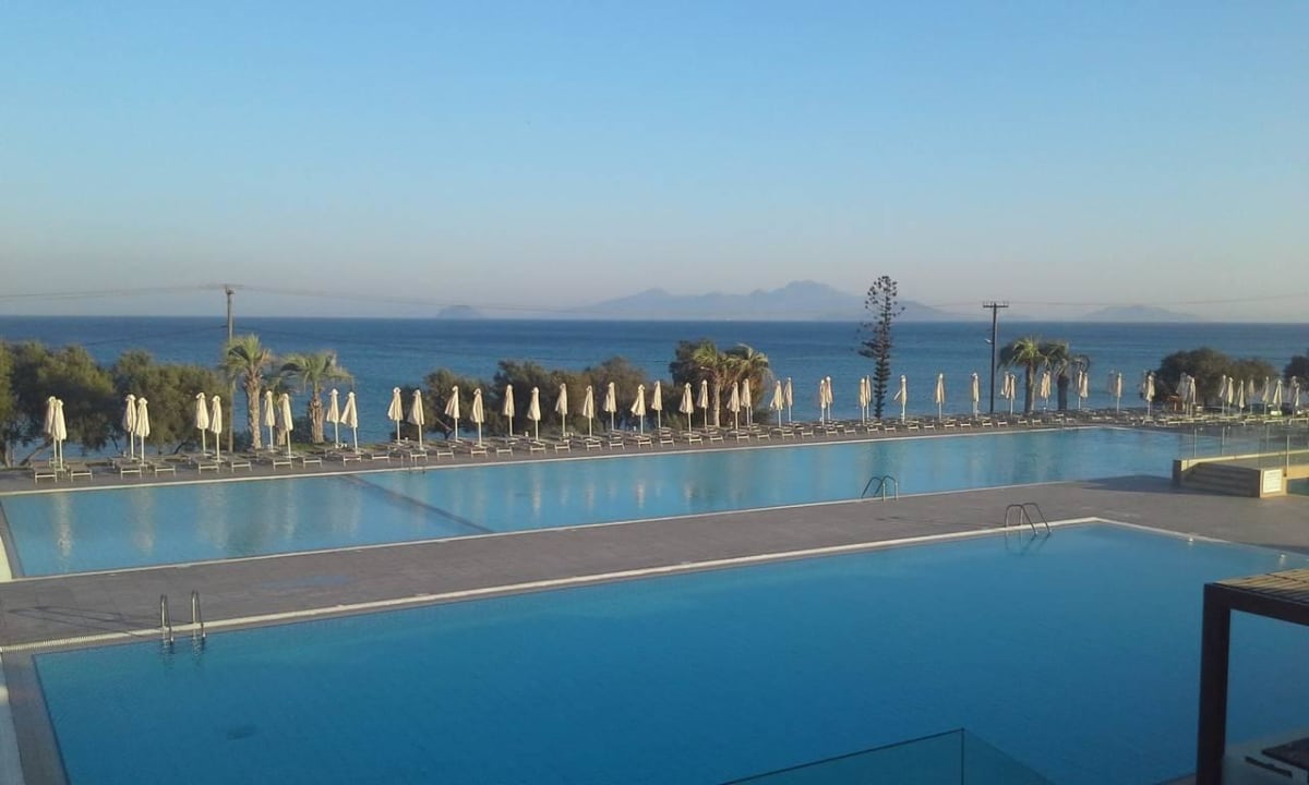 Die Poollandschaft Atlantica Mikri Poli Kos