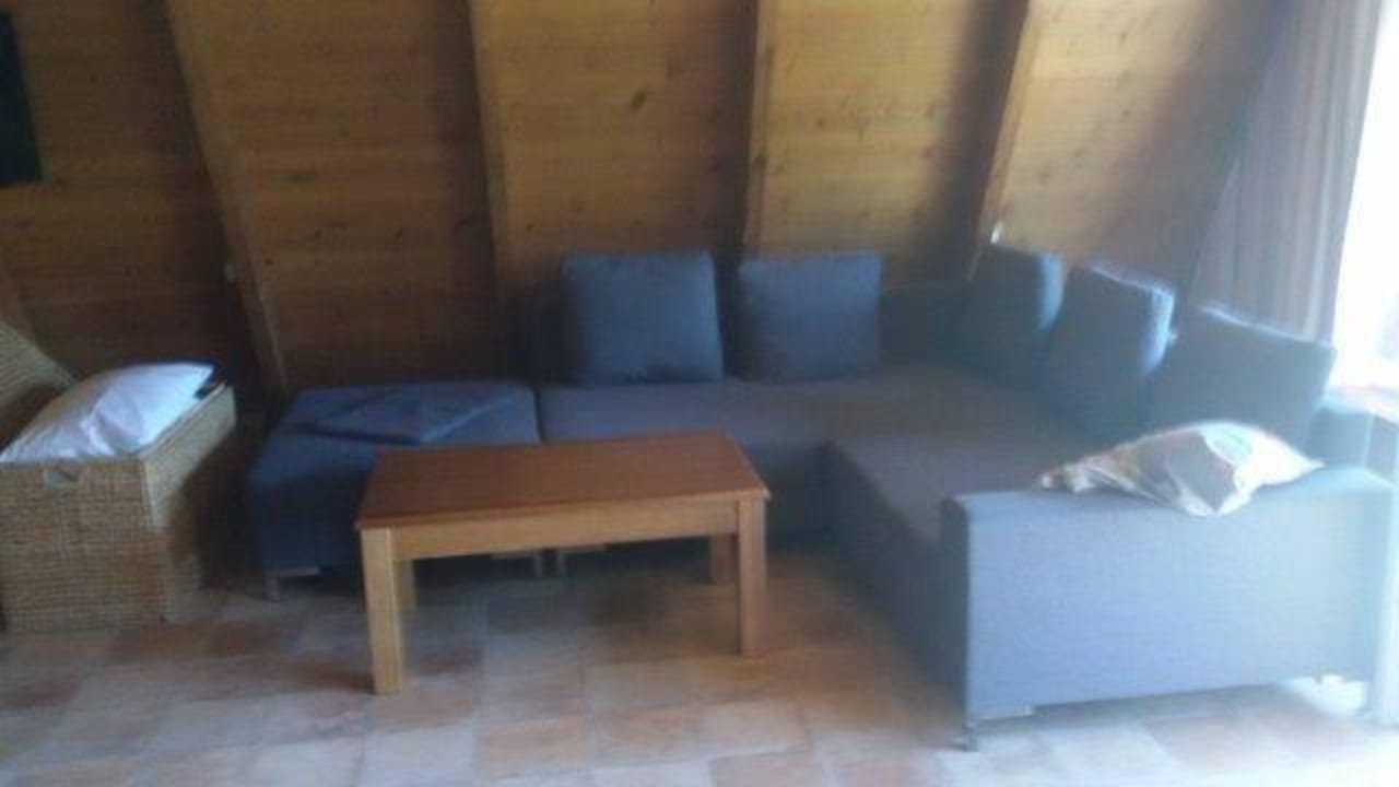 Sitzecke /Schlafgelegenheit  Ferienhauspark Asgard in Damp