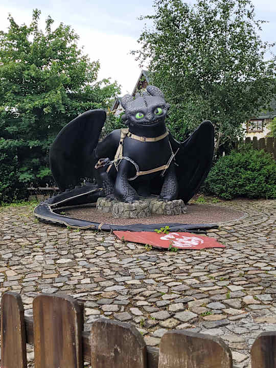 Ausblick Heide Park Abenteuerhotel