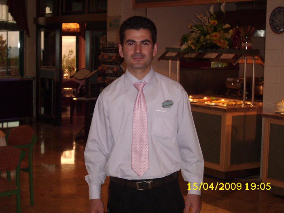 Mustafa, der beste Mitarbeiter Kırbıyık Resort Hotel - Alanya
