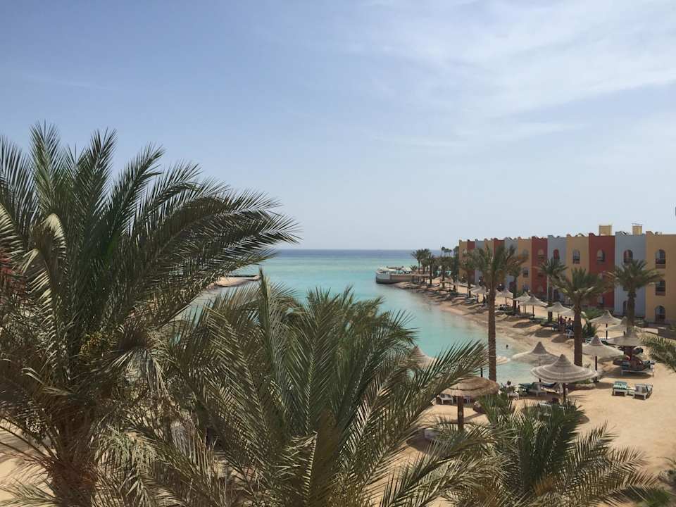Ausblick von unserem Balkon Arabia Azur Resort