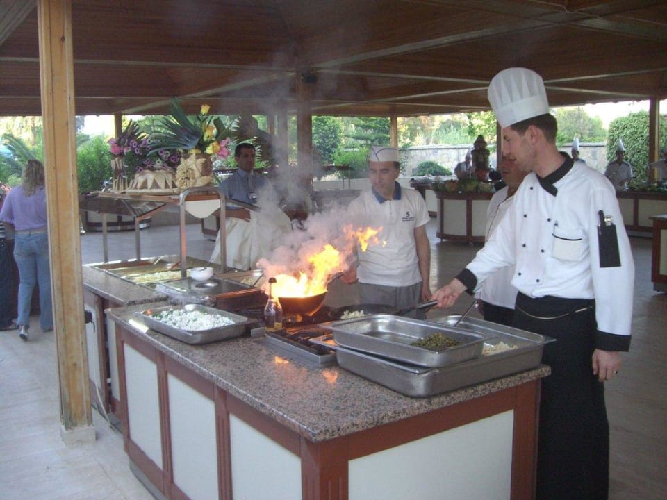 Außenbuffet Saphir Hotel & Villas