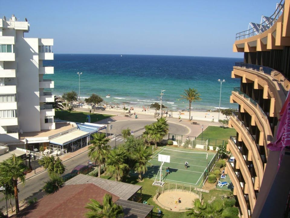 Strandblick vom Balkon Zimmer 532 allsun Hotel Sumba