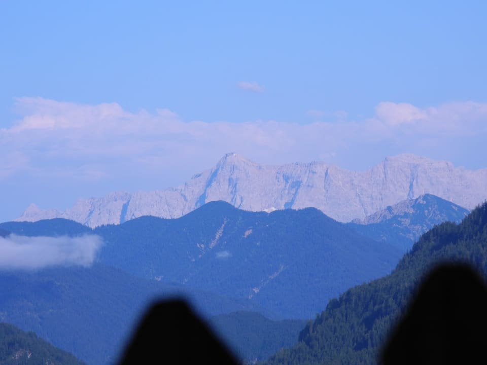 Ausblick Wohnung E1  Apartments Alpensonne 2000