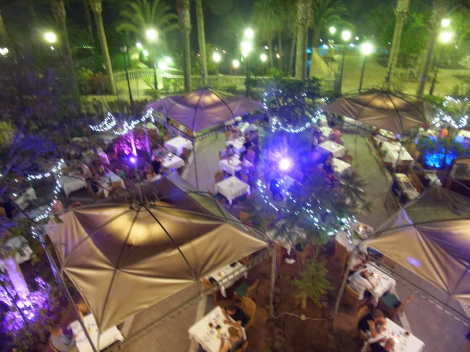 Vom Balkon (abends) R2 Rio Calma Hotel & Spa & Conference