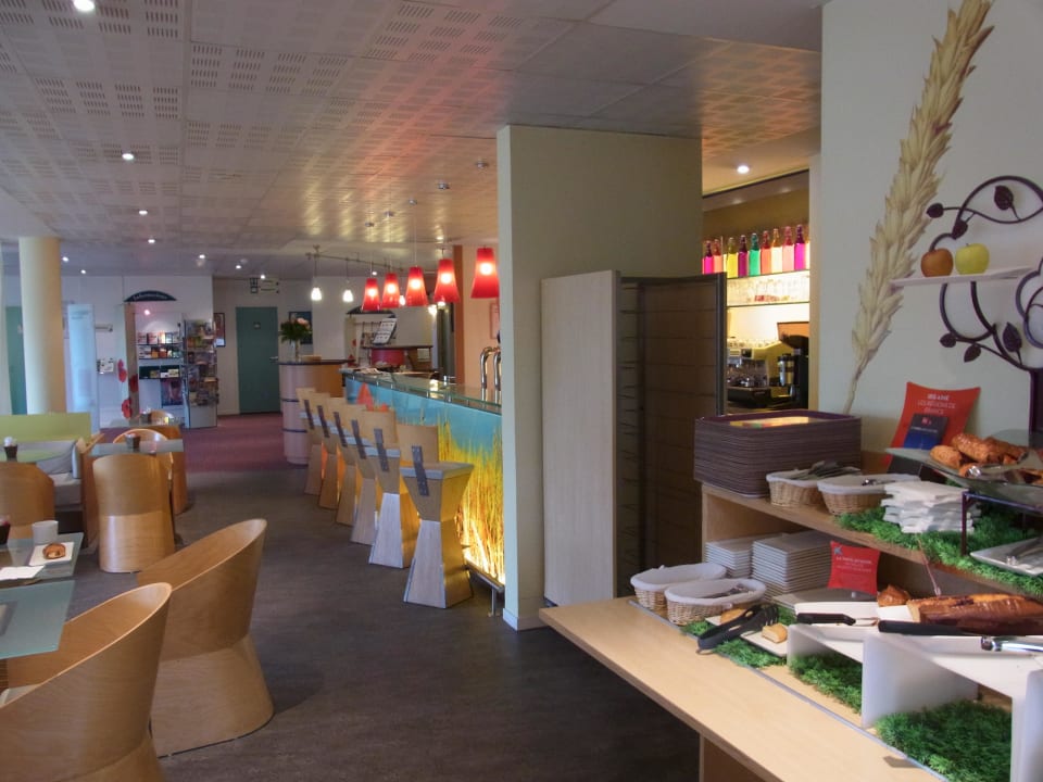 Frühstücksraum und Bar Hotel Ibis Honfleur