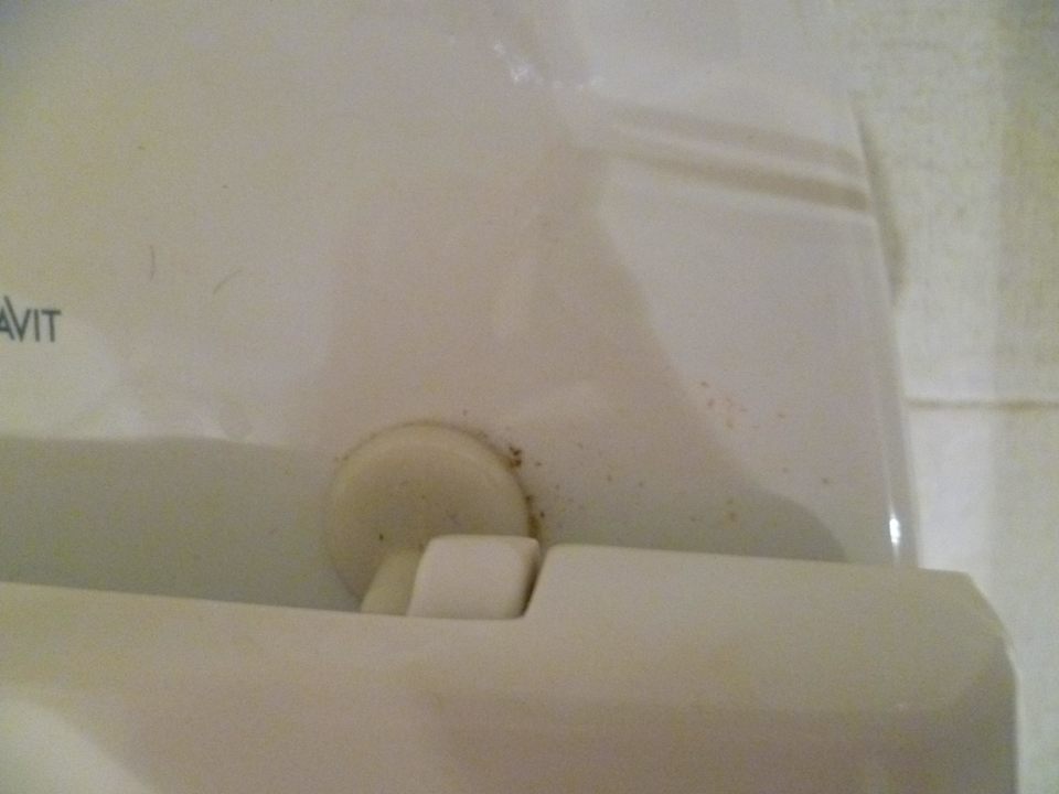 Dreckige Toilette Riviera Aqua Park Resort