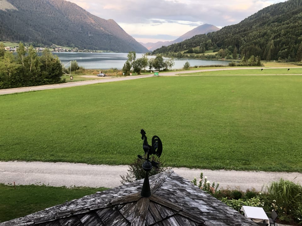 Ausblick Hotel Das Leonhard - Naturparkhotel am Weissensee