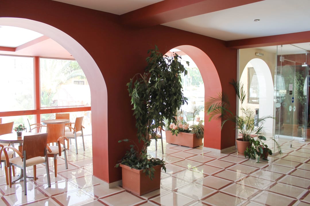 Der Eingangsbereich Hotel Seven Stars