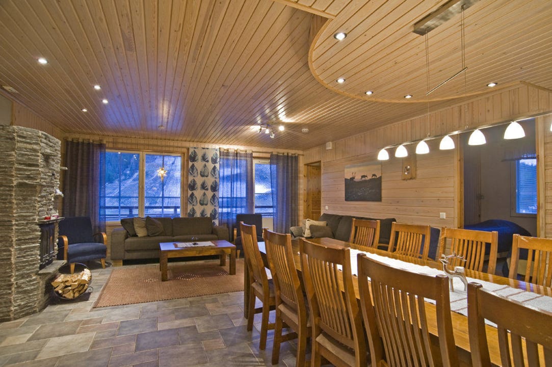 Living room / kitchen  Hotel Levin Alppitalot