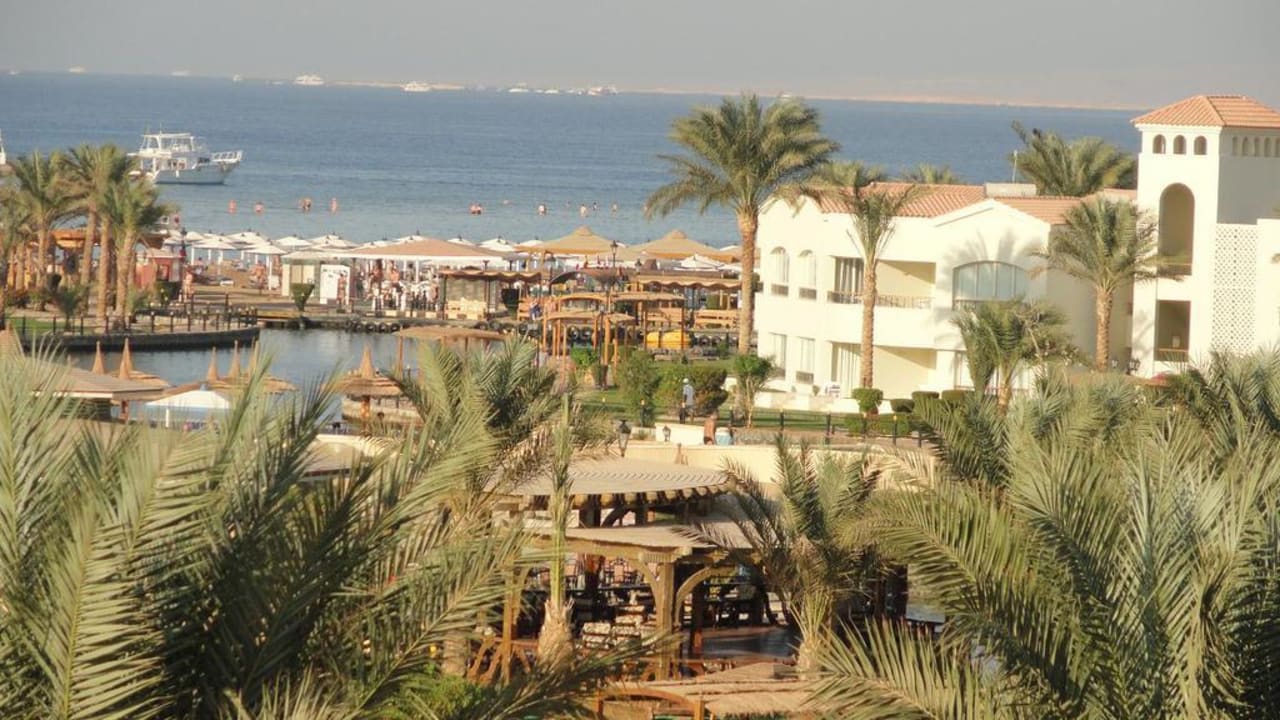 View from our balcony Pickalbatros Dana Beach Resort - Hurghada