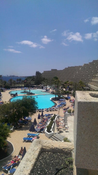 Blick vom Balkon  Hotel Grand Teguise Playa