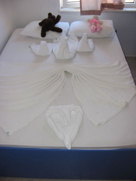 Geschmücktes Bett unserer Tochter Seher Kumköy Star Resort & Spa