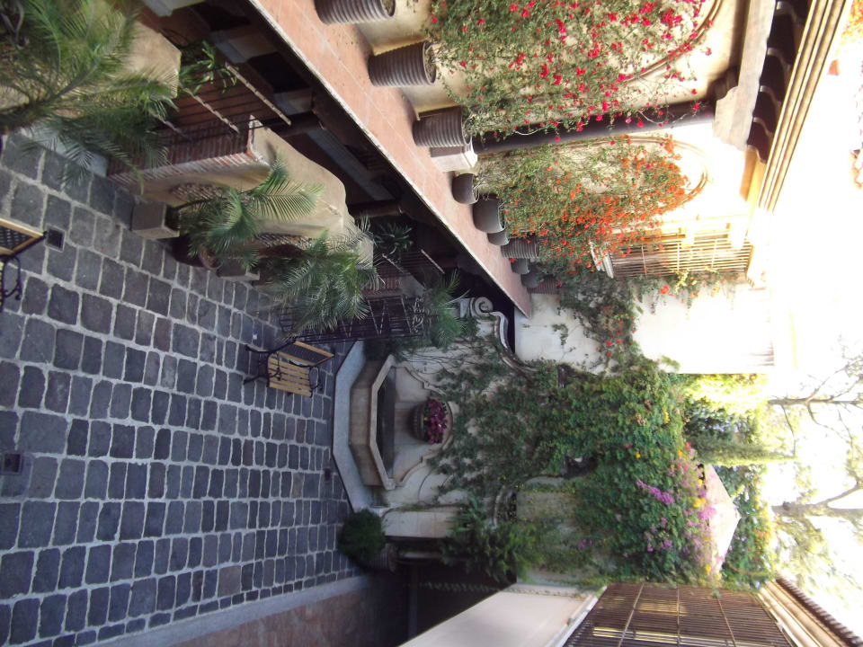 Innenhof Hotel Camino Real Antigua
