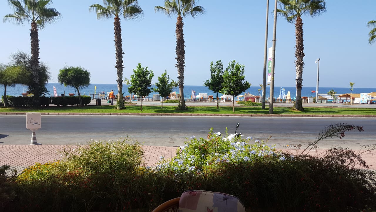 Ausblick  Kleopatra Celine Hotel