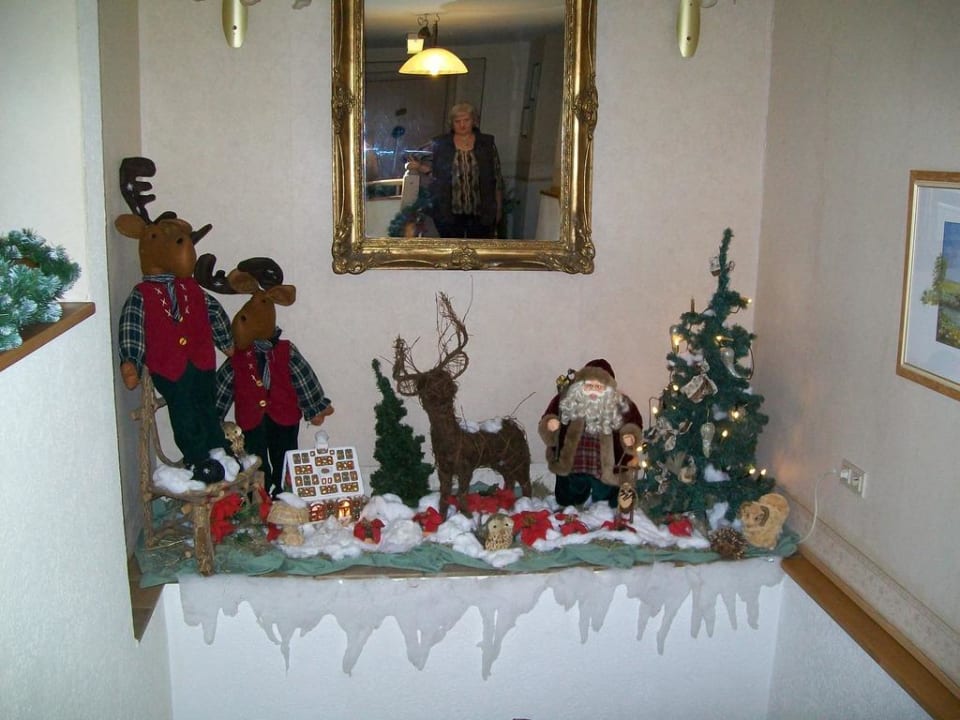 Weihnachtsdekoration Landhotel Gödeke