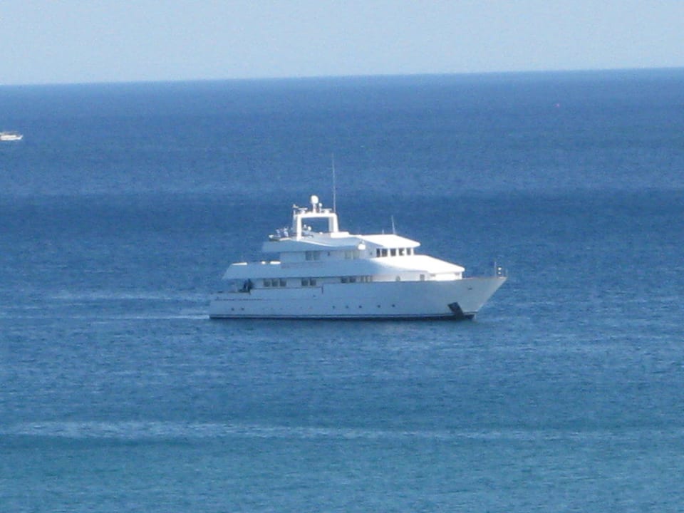 Ausblick aus Zimmer 307 Hotel Calypso Beach