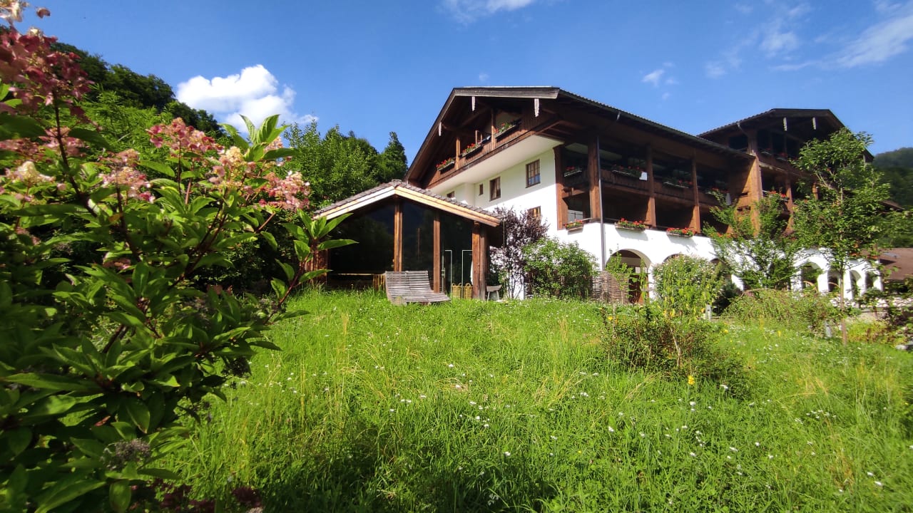 Außenansicht Berghotel Rehlegg