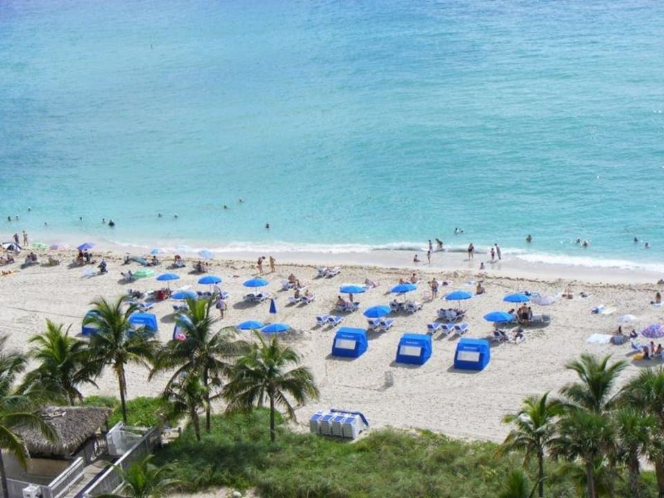 Ausblick vom Balkon Hotel Sole On The Ocean