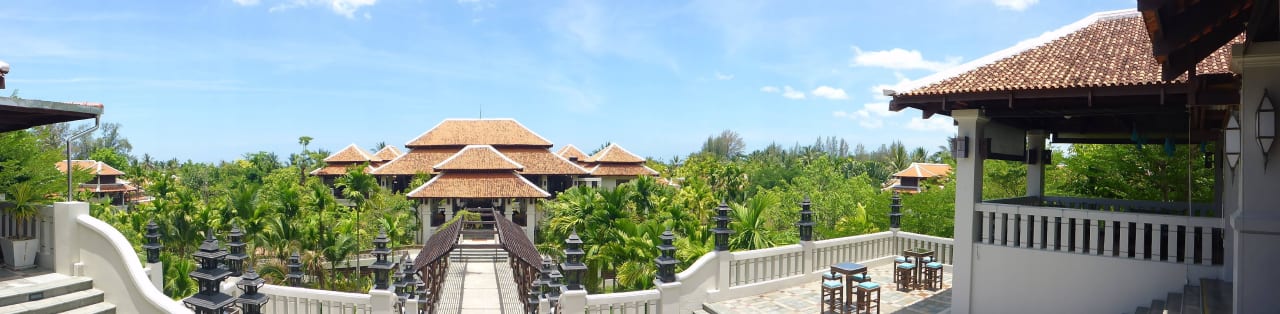 Ausblick zum Frühstücksrestaurant Khaolak Laguna Resort