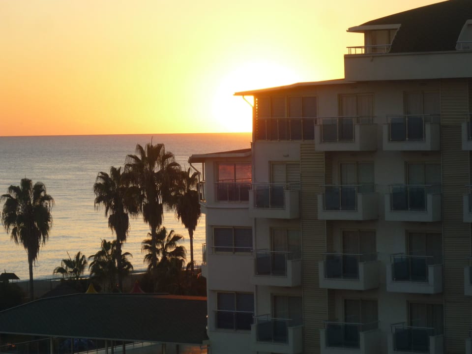 Sonnenuntergang Hotel Royal Garden Beach