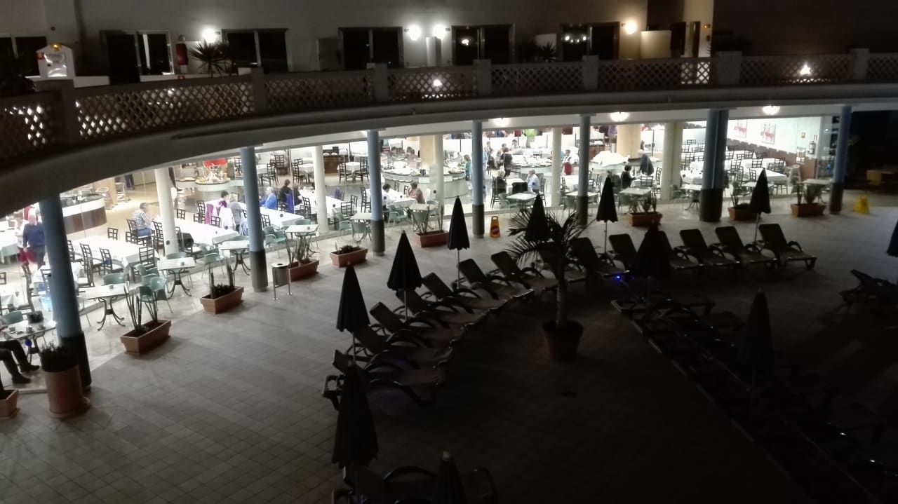 Am Abend  Hotel Las Costas