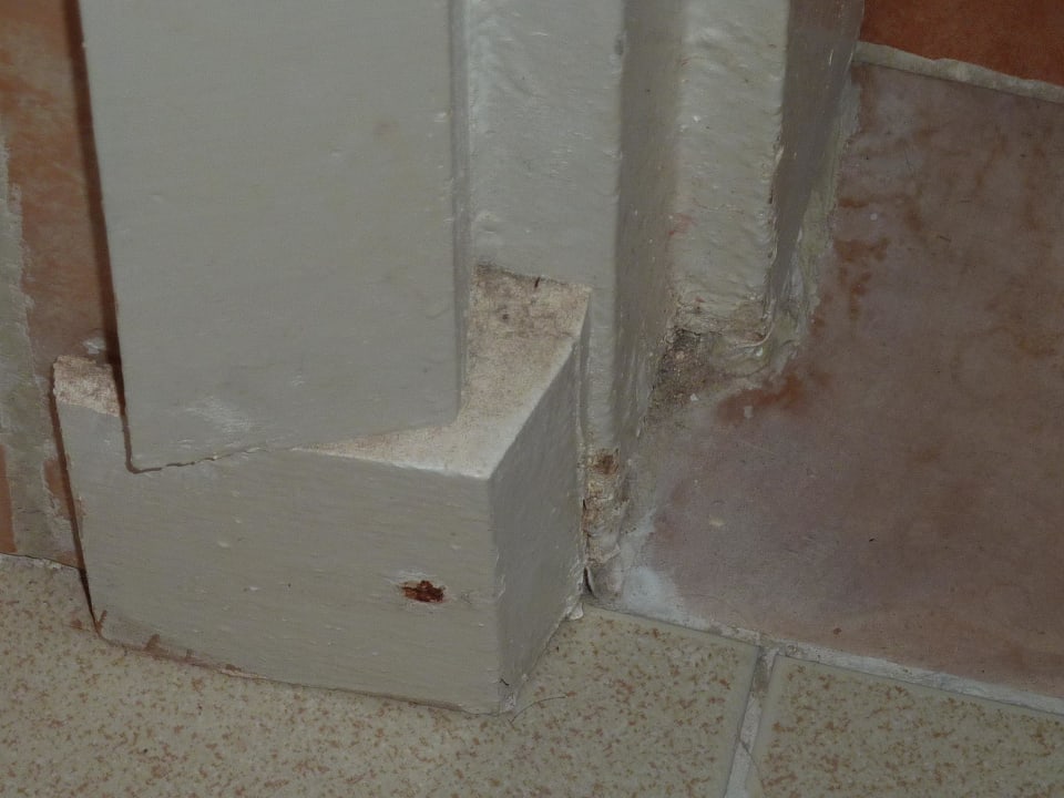 Bas de la porte de la salle de bains Caribbean World Thalasso Djerba