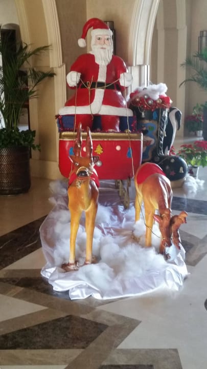Weihnachtlich dekoriert Hotel JAZ Makadi Star & Spa