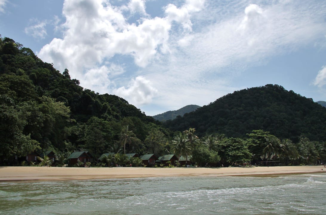 Blick auf Bungalows KC Grande Resort Koh Chang